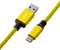 CableMod Classic Coiled Keyboard Cable USB Micro-B auf USB-A, Tastaturkabel (Spiral-Textilkabel), 1.5m, Dominator Yellow Vorschaubild