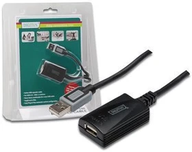 Digitus USB 2.0 aktives Verlängerungskabel A/A, 5m (DA-70130-3)