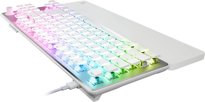 Turtle Beach Vulcan II TKL Pro, weiß, LEDs RGB, Gateron KS-37B Magnetic, USB, US