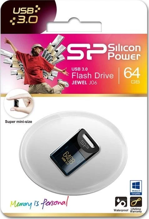 Silicon Power Jewel J06 32GB blau, USB-A, USB 3.2 Gen 1×1