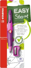 STABILO EASYergo Druckbleistift HB 3.15mm graphit, violett/rosa, Rechtshänder, Anspitzer