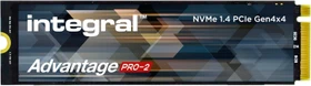 Integral Advantage Pro-2 M.2 2280 PCIe NVMe SSD 2TB, M.2 2280 / M-Key / PCIe 4.0 x4