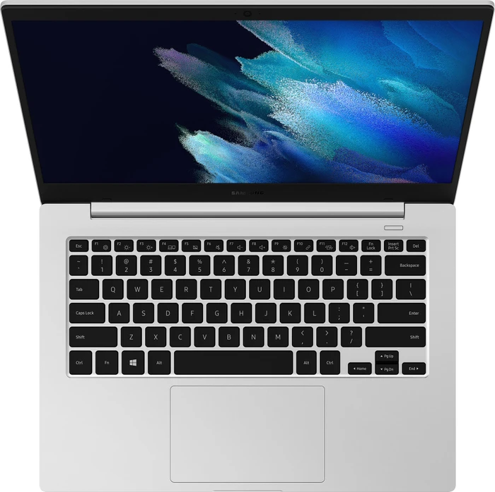 Samsung Galaxy Book Go, Silver, Snapdragon 7c Gen 2, 4GB RAM, 128GB Flash, LTE, DE
