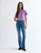 Wrangler Round T-Shirt kurzarm bellflower (Damen) Vorschaubild