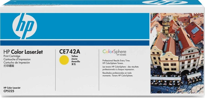 HP Toner 307A gelb