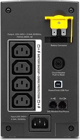 APC Back-UPS, 700VA, USB