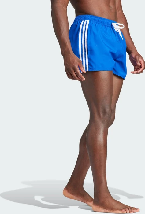 adidas 3-Streifen CLX Badeshorts royal blue/white (Herren)