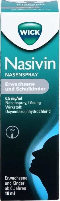 Nasivin Spray für Erwachsene und Schulkinder 0.05%, 10ml