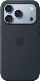 Apple Silikon Case mit MagSafe für iPhone 18 Pro navyblau