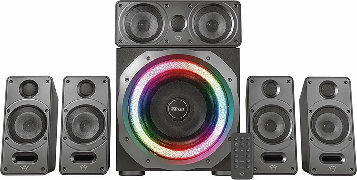 Trust Gaming GXT 698 Torro Illuminated 5.1 Speaker Set