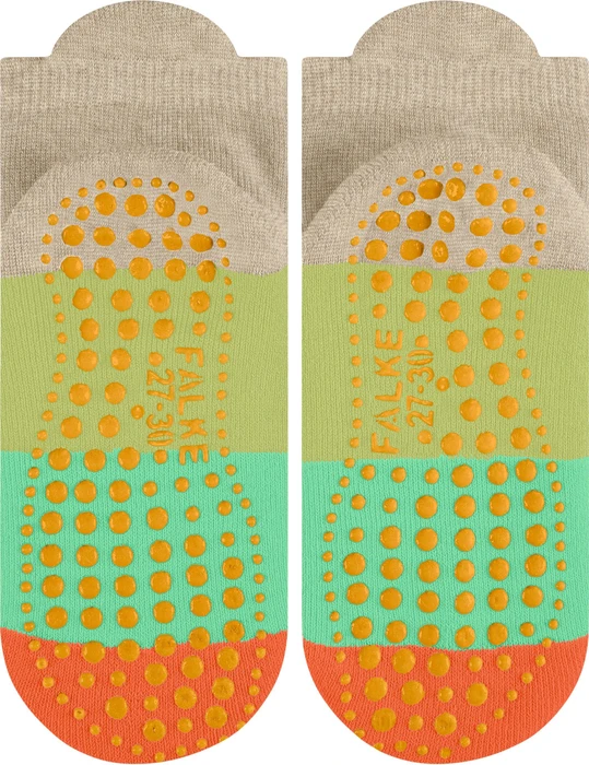 Falke Colour Block Socken sand mel. (Junior)