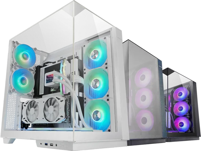 Mars Gaming MC-3GFPRO Black Chrome Plated, Glasfenster