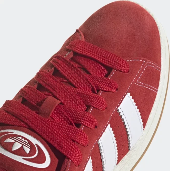 adidas Campus 00s better scarlet/cloud white/off white