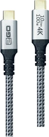 2GO USB Datenkabel High Speed 10GBps 100W 120cm