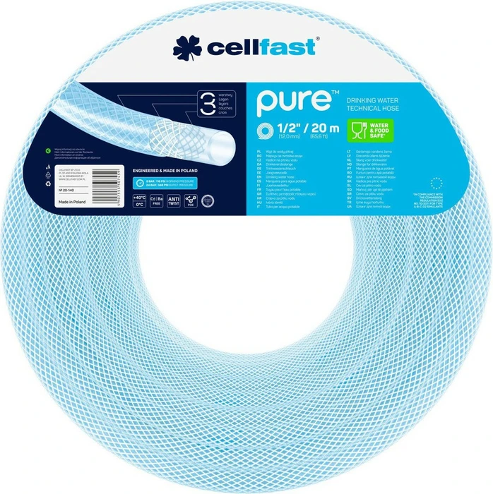 Cellfast Pure Gartenschlauch 1/2", 20m