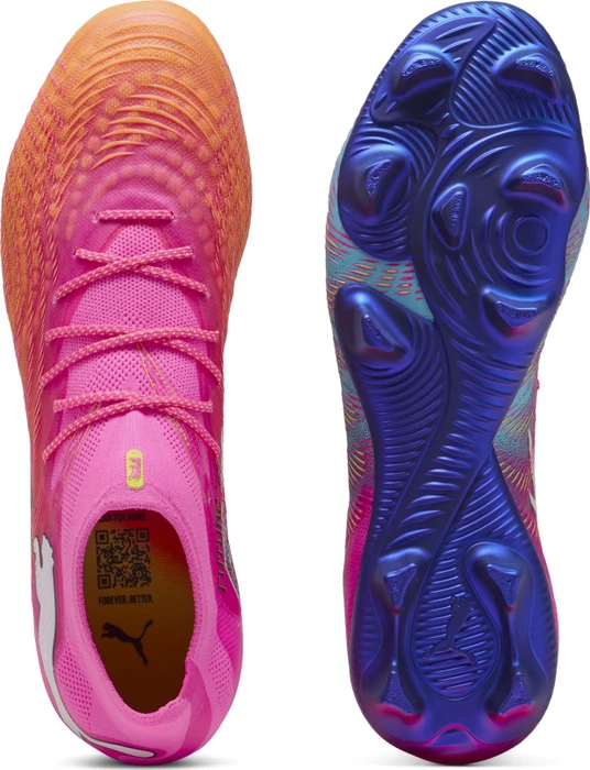 Puma Future 9 Ultimate FG poison pink/sun stream/bright aqua/puma white