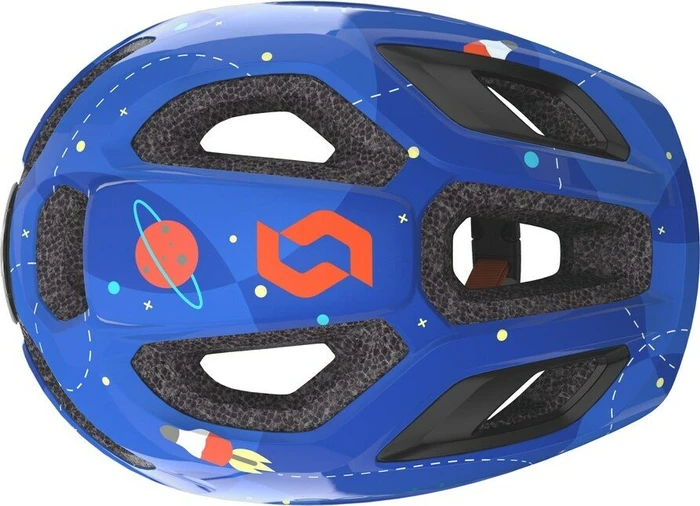 Scott Spunto Kid Kinderhelm blue/orange