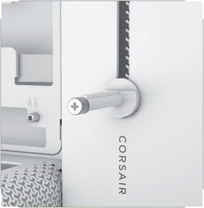 Corsair Frame 4000X RS ARGB, weiß, Glasfenster