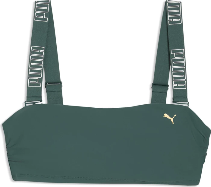 Puma Bandeau Bikini-Oberteil petrol green (Damen)