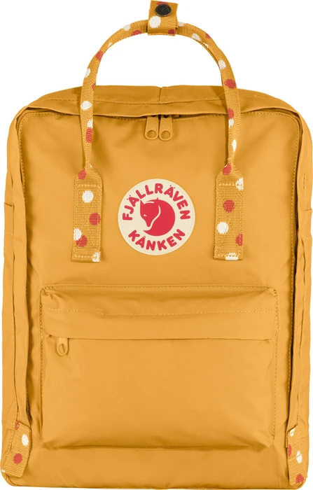 Fjällräven Kanken ochre/confetti pattern