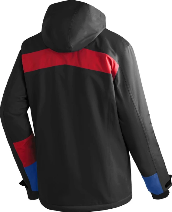 Maier Sports Karleiten 2.0 Skijacke black/salsa/imperial blue (Herren)