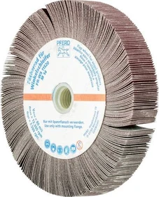 Pferd FR WS 11520 M14 A 320 Lamellenschleifwalze K320, 115x20mm, 2 Stück