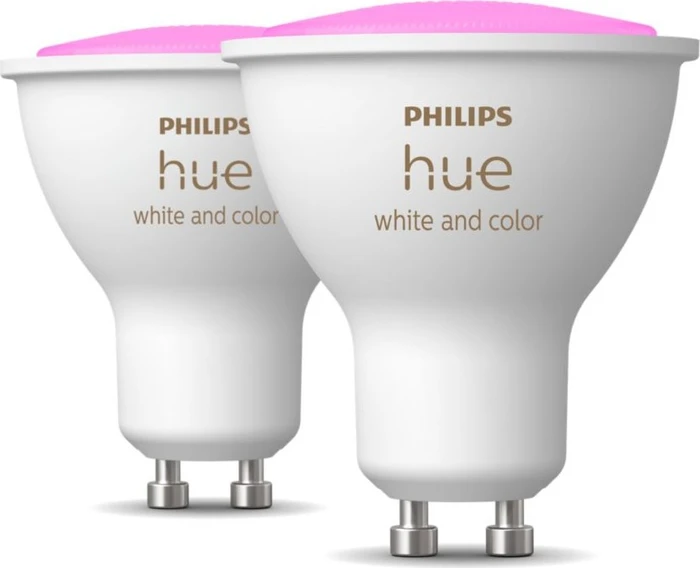 Philips Hue White and Color Ambiance 350 GU10 4.3W, 2 Stück