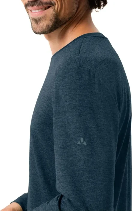 Vaude Essential Funktionsshirt langarm dark sea uni (Herren)