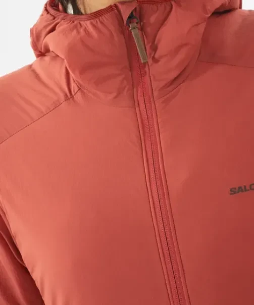 Salomon Mountain Flex Hooded Funktionsjacke tandoori spice (Damen)