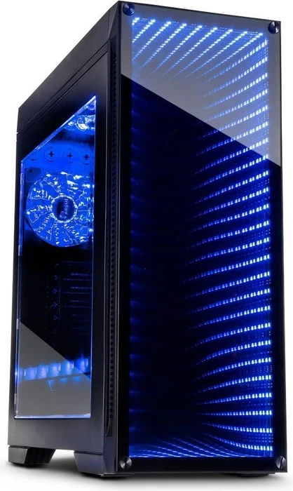 Inter-Tech M-908 Infinity Mirror, Acrylfenster