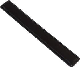 Q-Connect Clear Gel Wrist Rest Smoked Grey, grau/transparent