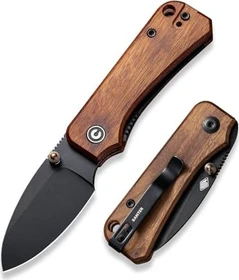 Civivi Baby Banter Taschenmesser cuibourtia wood/black stonewashed