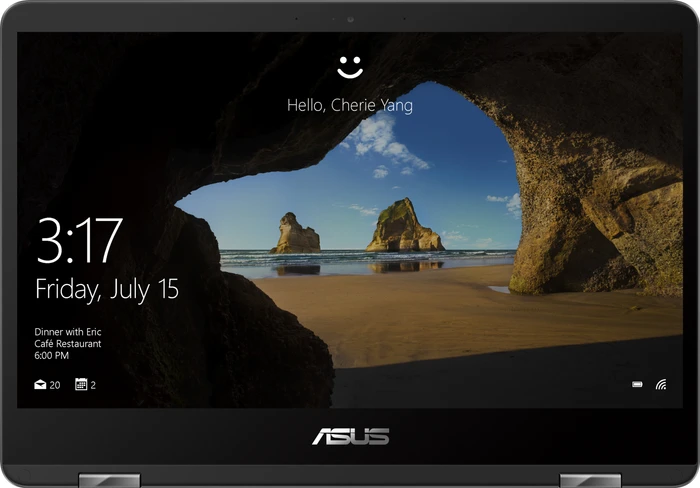 ASUS ZenBook Flip 14 UX461UA, Slate Grey, Core i5-8250U, 8GB RAM, 256GB SSD, DE