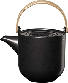 ASA Selection coppa kuro Teekanne mit Holzgriff 1l