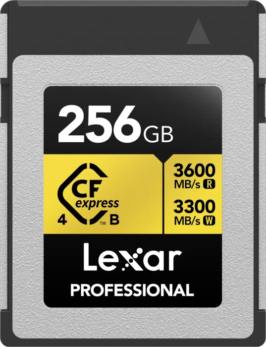 Lexar Professional GOLD R3600/W3300 CFexpress 4.0 Type B 256GB