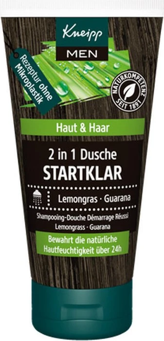 Kneipp MEN 2 in 1 Dusche Startklar Duschgel, 50ml