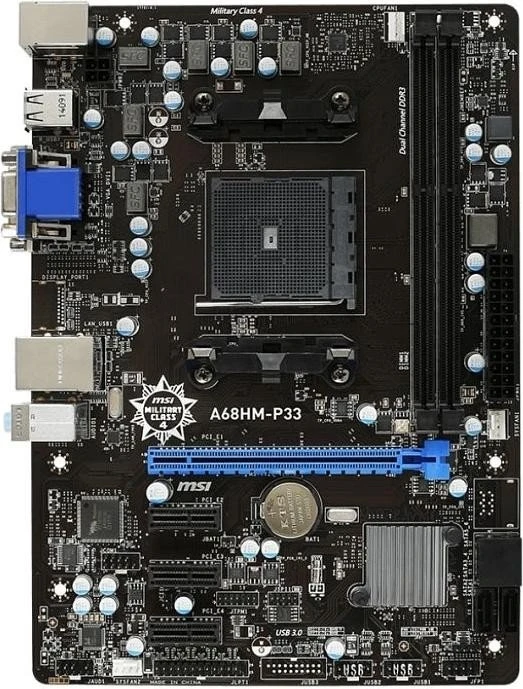 MSI A68HM-P33 (AMD FM2+)