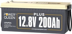 Power Queen LiFePO4 200Ah Akku 12V