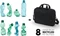 Dicota Eco Top Traveller Base 13-14.1" Notebooktasche, schwarz Vorschaubild
