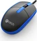 C-Tech WM-10B Wired Mouse schwarz/blau, USB Vorschaubild