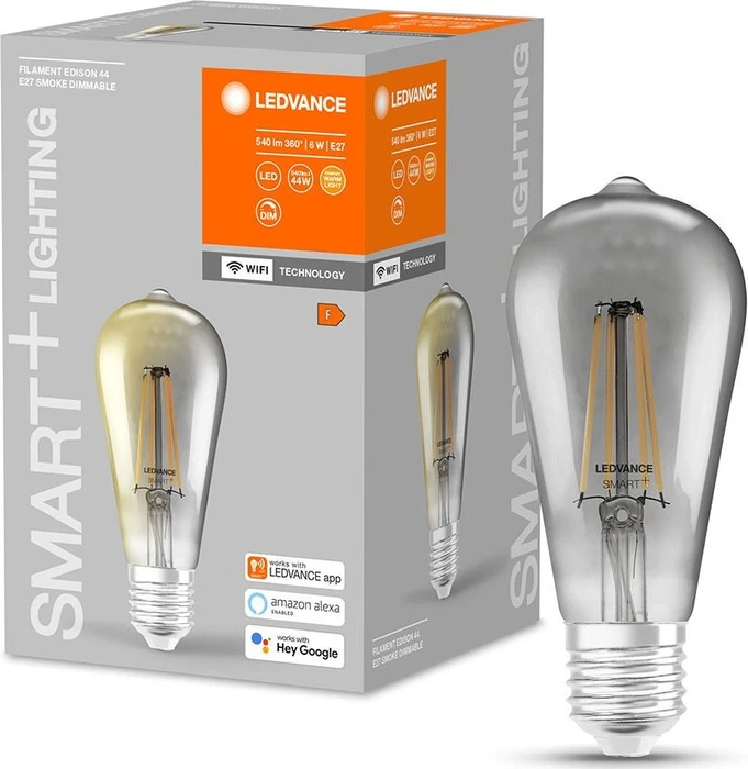 Osram Ledvance SMART+ Filament Edison Dim 6W/825 E27