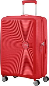 American Tourister Soundbox Spinner erweiterbar M coral red