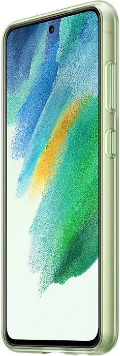 Samsung Slim Strap Cover für Galaxy S21 FE Olive