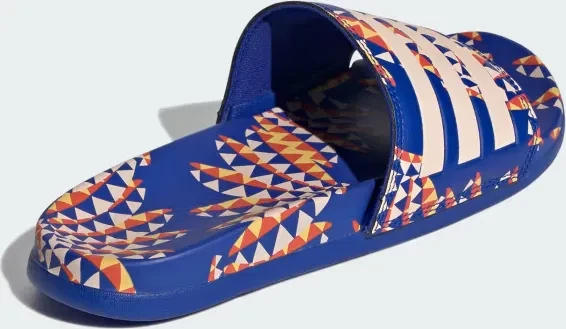 adidas Comfort Adilette bold blue/bliss orange (Damen)