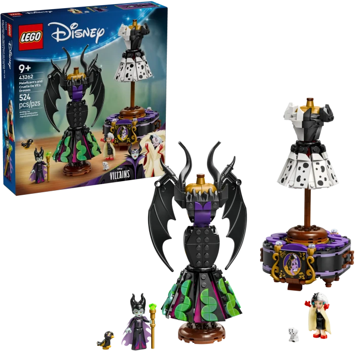 LEGO Disney - Die Kleider von Malefiz und Cruella De Vil