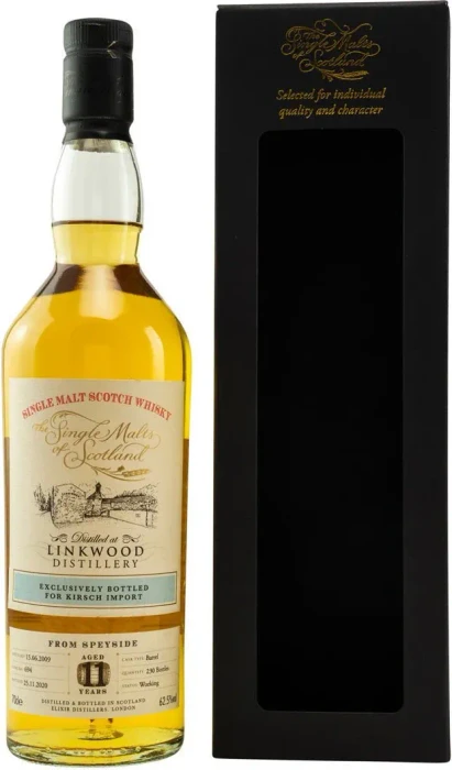 The Single Malts of Scotland Reserve Casks Linkwood 2009 10 Years Old 700ml