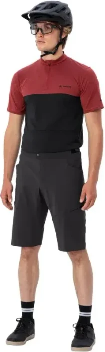 Vaude Qimsa Pro Shorts Fahrradhose kurz schwarz (Herren)