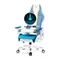 Diablo Chairs X-One 2.0 Kido Kinder-Gamingstuhl, Aqua Blue, blau/weiß Vorschaubild