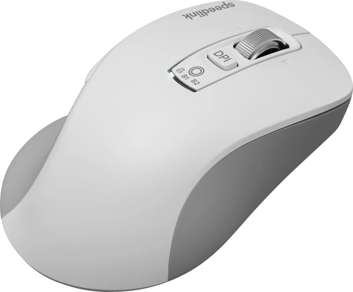 Speedlink Velora Rechargeable Wireless Mouse, weiß/grau, USB/Bluetooth