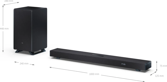 Sharp HT-SBW53121 schwarz (HT-SBW53121(BK))